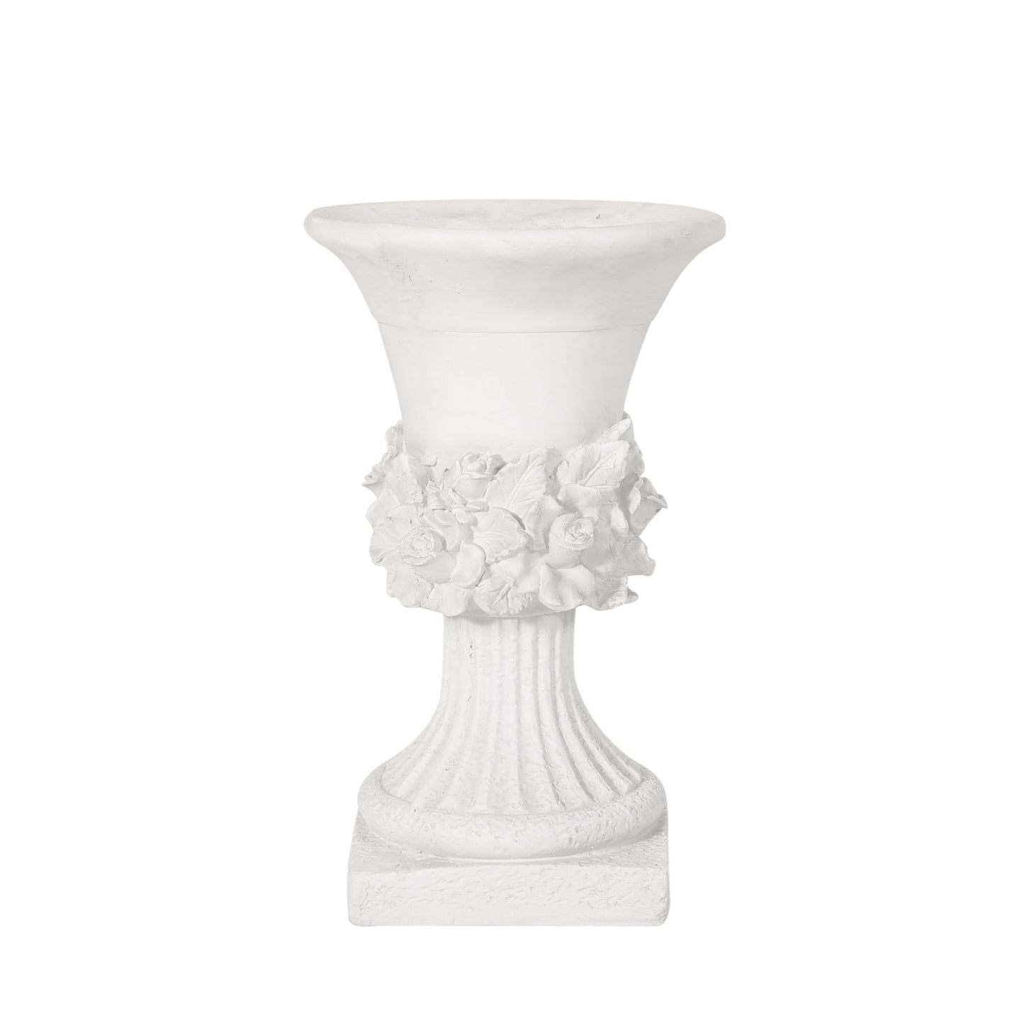 Garden Durable Urn Planter - Antique White Noble House