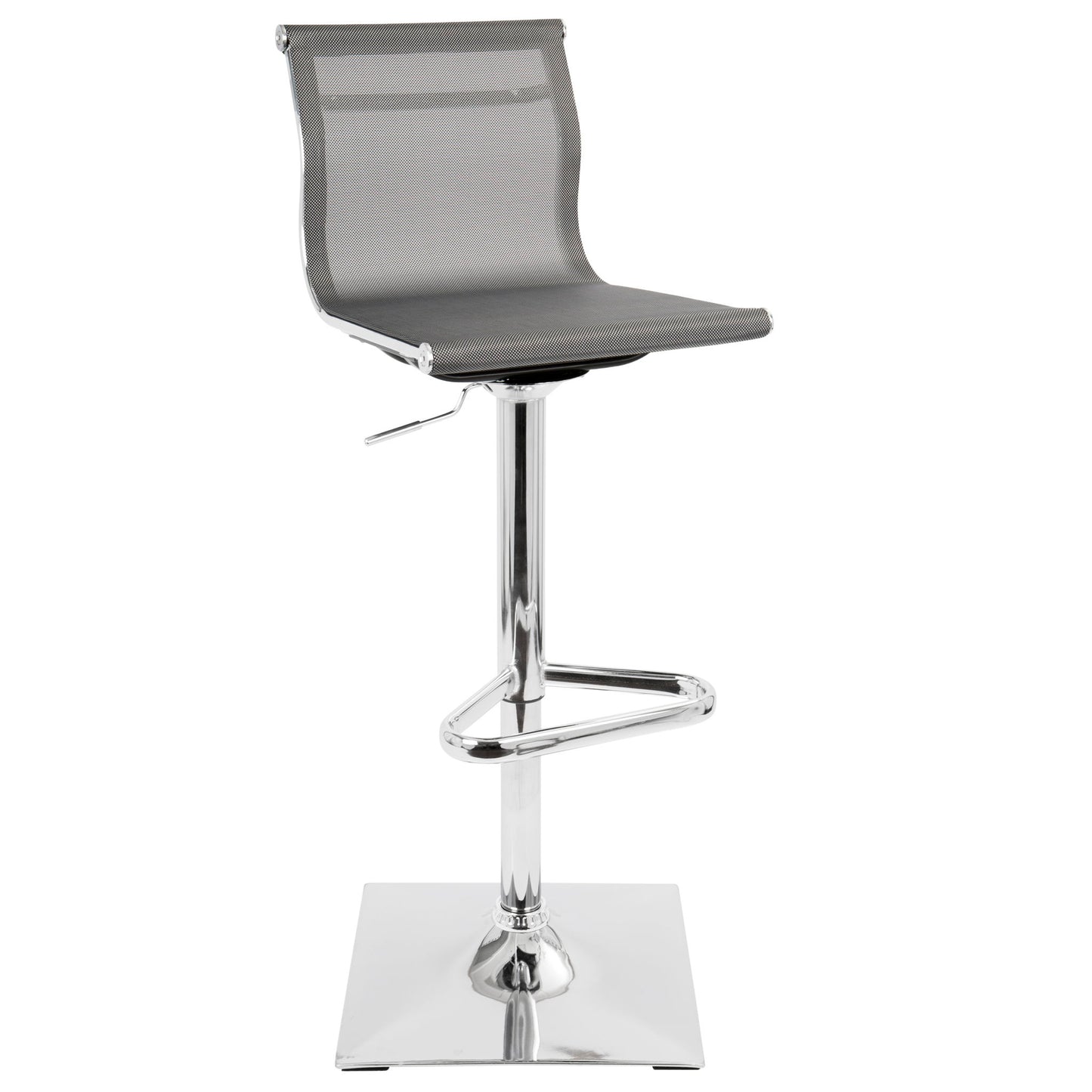 Mirage - Contemporary Adjustable Barstool With Swivel Lumi Source