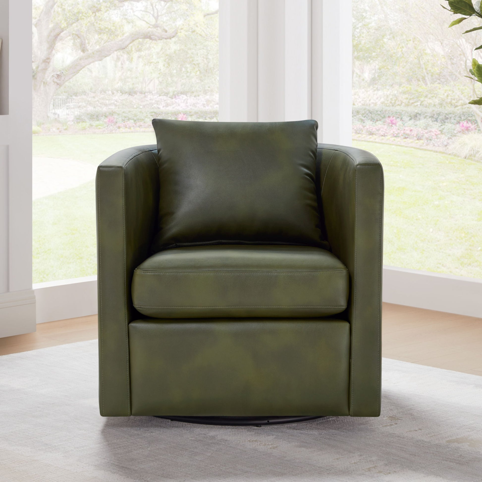 Sutton - Swivel Barrel Chair Ridgecrest Home