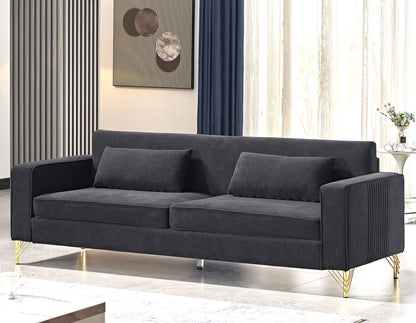 Aesthetic 3 Seater Couch With Classic Modern Appeal And Luxurious Soft Comfort US Pride