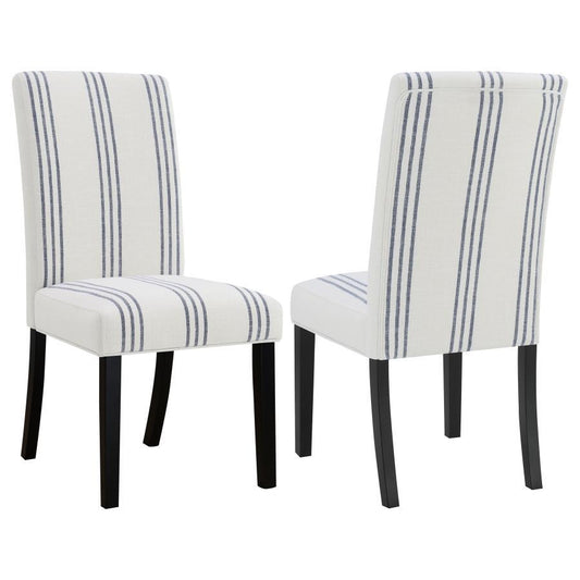 Herran - Upholstered Dining Side Chair (Set of 2) - Beige Coaster Fine Furniture