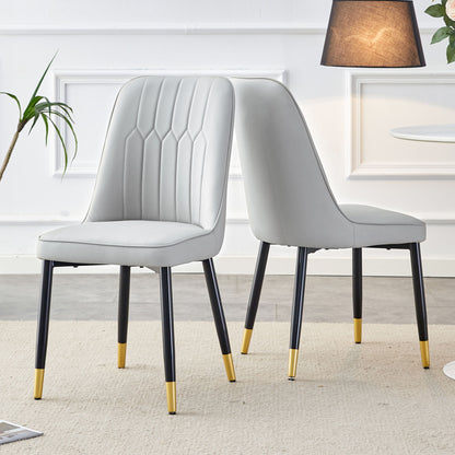 Modern Chair With Metal Legs Home Essentials
