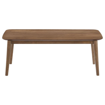 Radley - 3 Piece Rectangular Coffee Table Set - Natural Walnut CoasterEssence