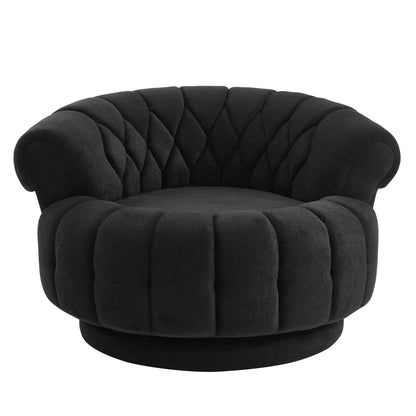Round Swivel Accent Chair With Rotation Hearth and Haven