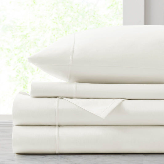 Luxury Egyptian - California King Sheet Set - White Croscill