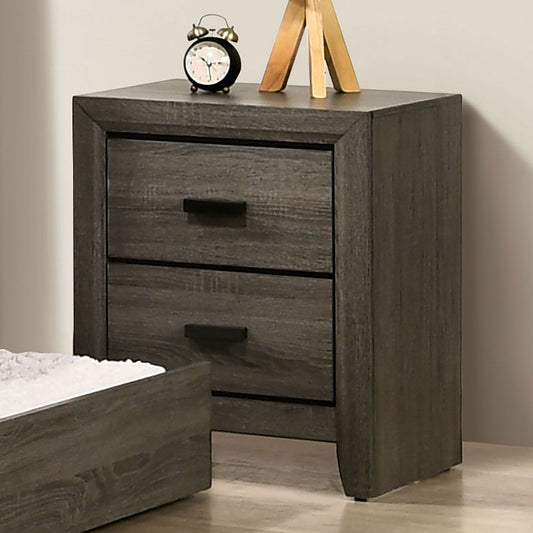 Roanne - Nightstand - Gray