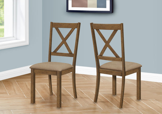 Dining Chair Side, Upholstered For Dining Room, Transitional (Set of 2) 8th Street