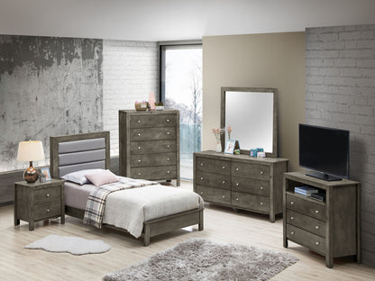 Transitional Modern Design Bed Glory Furniture