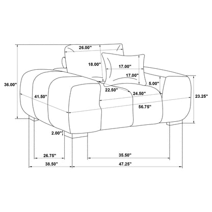 Plather - Accent Chair - Amber Furniture Max
