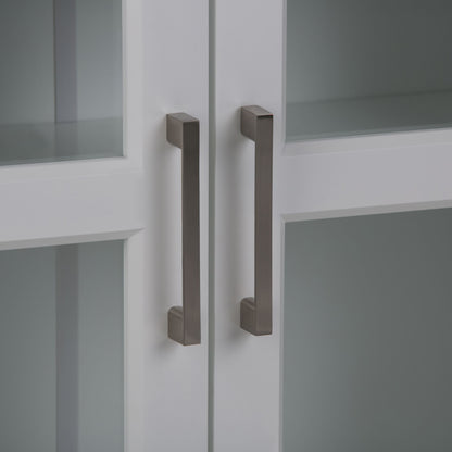 Avington - Two Door Wall Cabinet With Cubbies - Pure White Simpli-Home