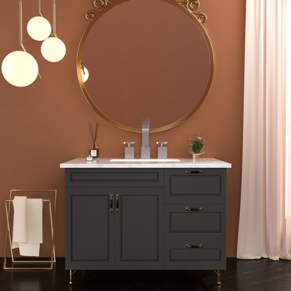 2 Handle Widespread Bathroom Faucet With Pop Up Drain And 2 Water Supply Lines - Brushed Nickel Daily Nest