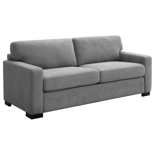 Simpson - Upholstered Sofa Sleeper With Queen Mattress - Gray CoasterEveryday