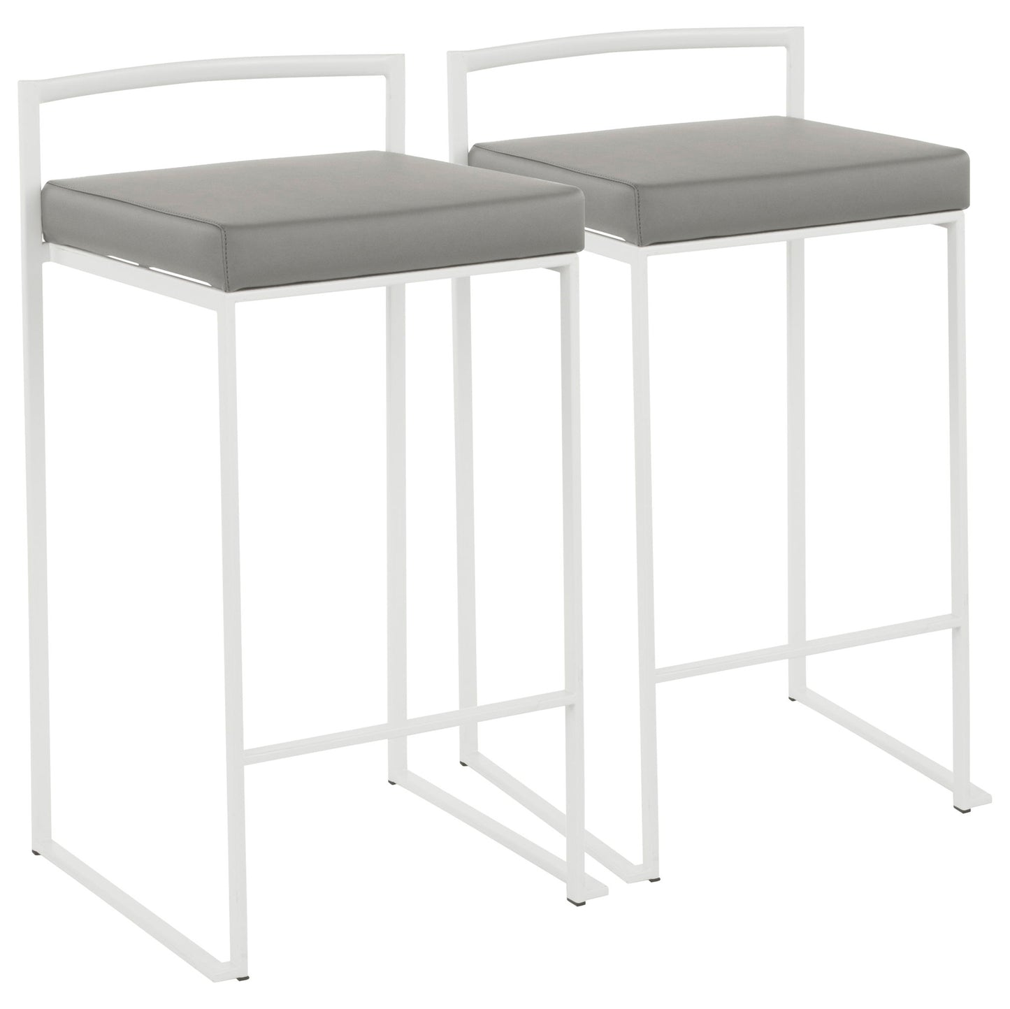 Fuji - Simple Elegance, Contemporary Stackable Counter Stool Lumi Source