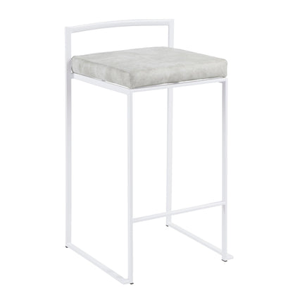 Fuji - Simple Elegance, Contemporary Stackable Counter Stool Lumi Source