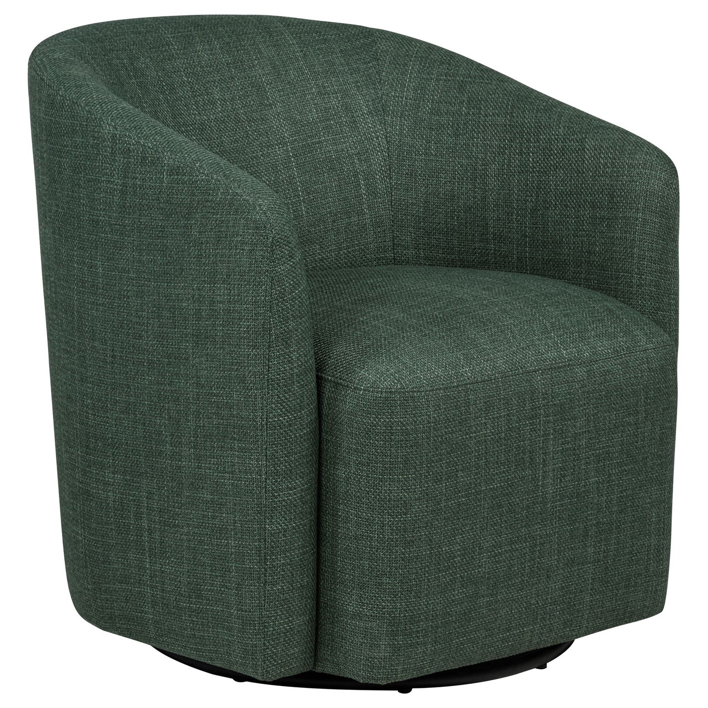 Sorenson - Swivel Accent Chair - Green Furniture Max