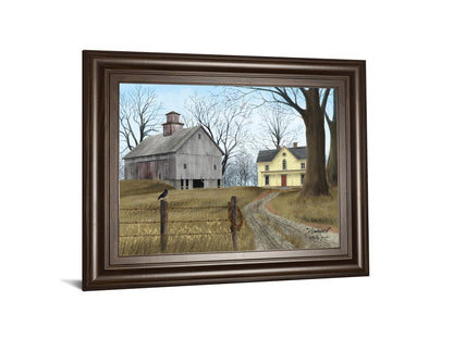 Homeward By Billy Jacobs - Framed Print Wall Art - Yellow