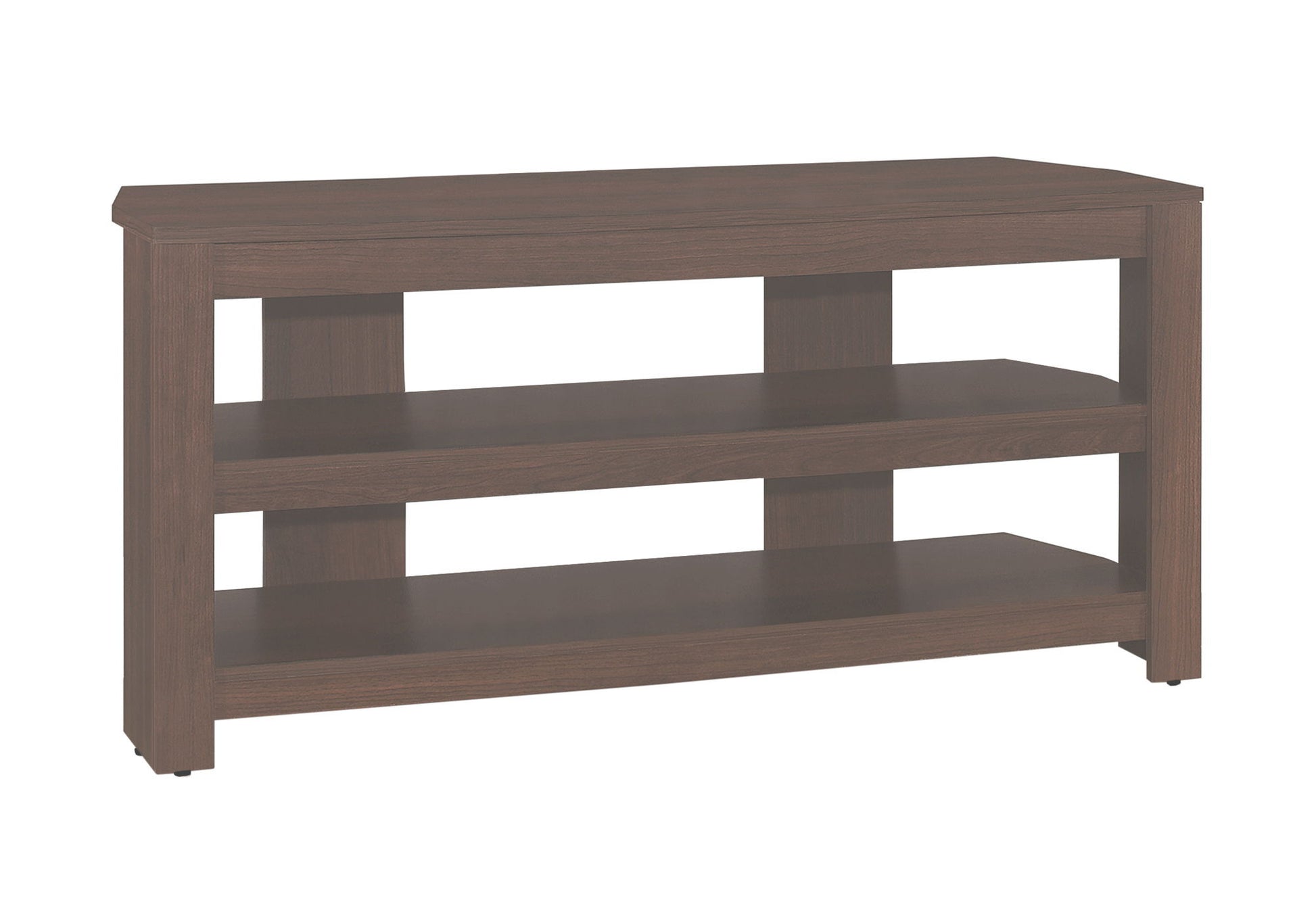 TV Stand, Console, Media Entertainment Center, Storage Shelves, Contemporary & Modern - Cherry 8th Street