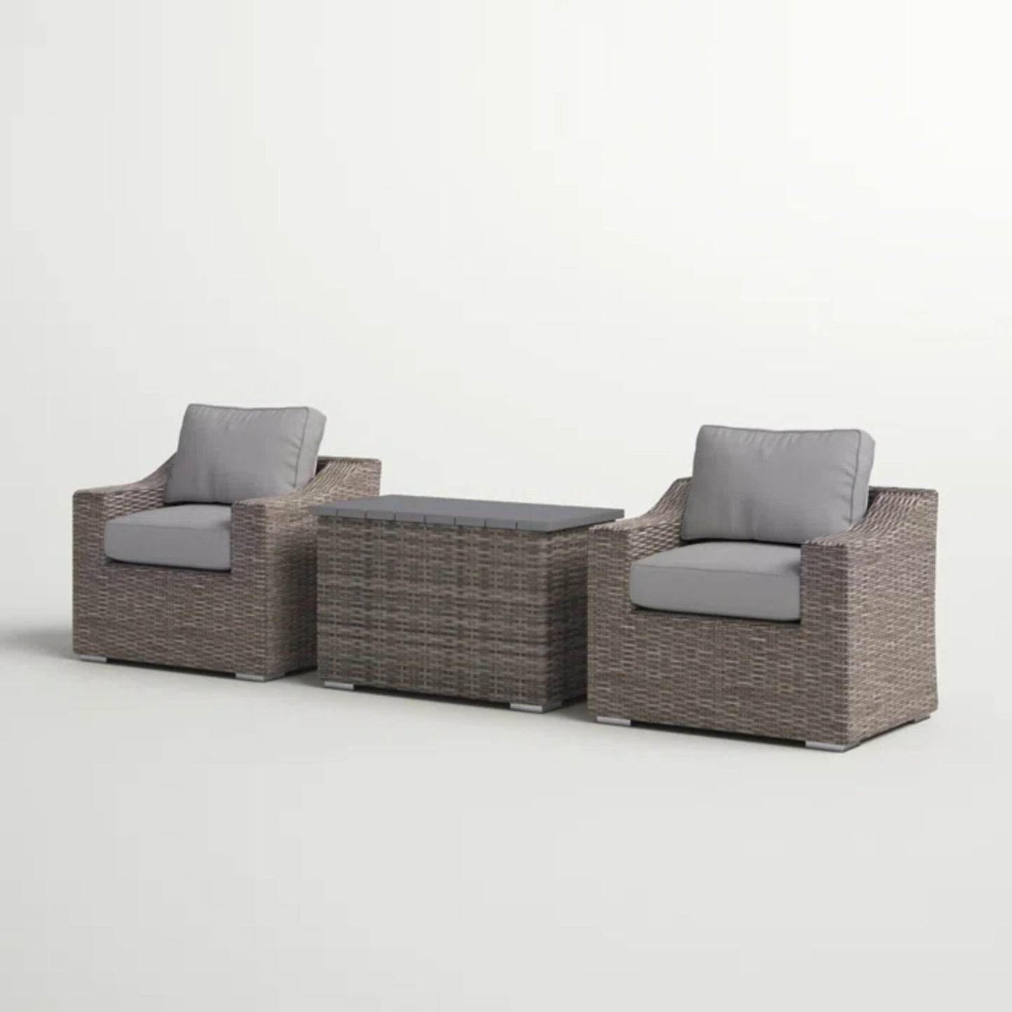 Stylish Sofa Seating Group With Cushions Perfect For Outdoor Gatherings LSI Patio Furniture