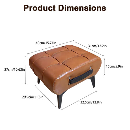 Minimalist Footstool With Hidden Storage Home Essentials