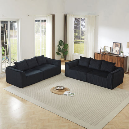 Minimalist Set With Curved Lines & Gently Sloped Backrest Home Essentials