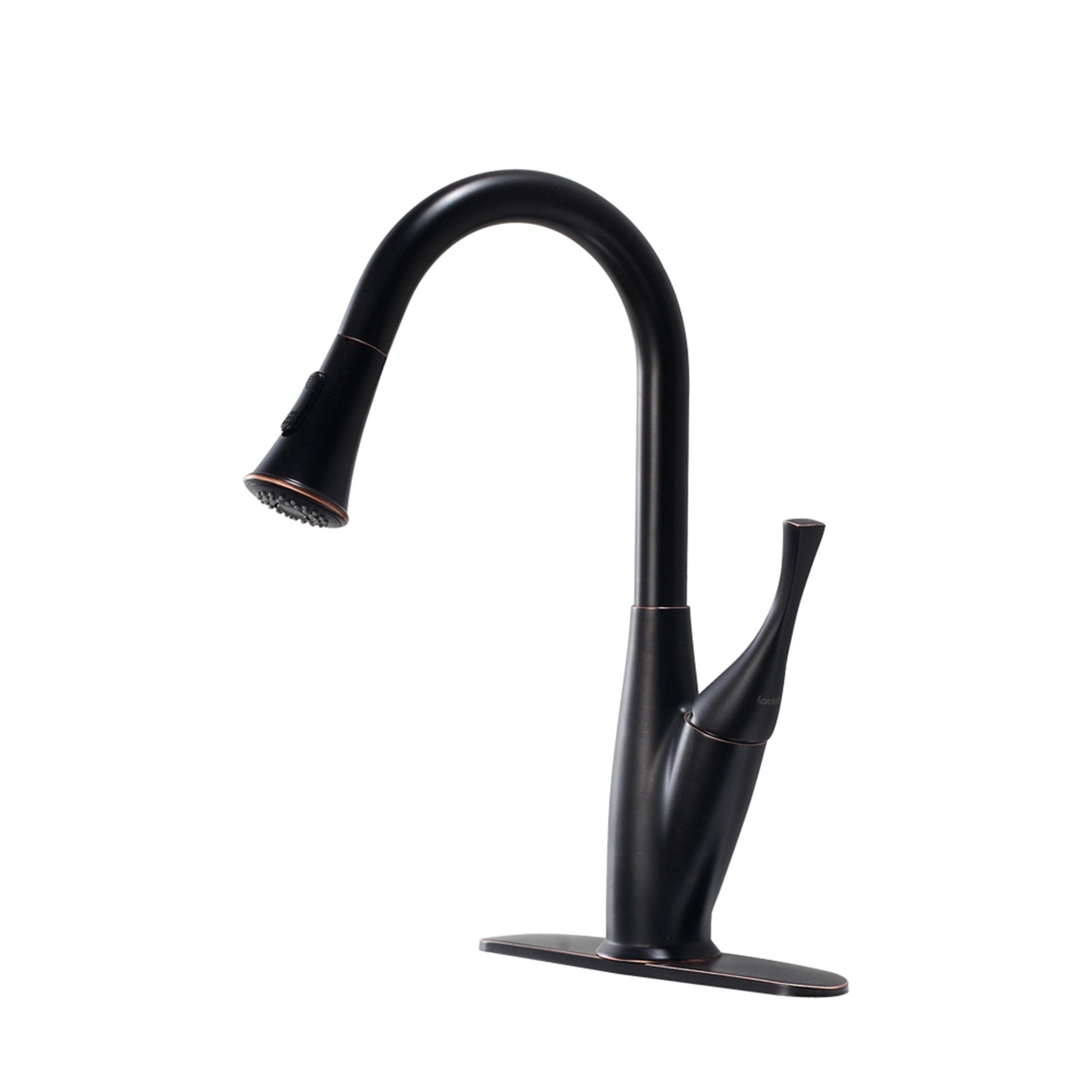 Kitchen Faucet With Pull Out Sprayer - Oil-Rubbed Bronze Daily Nest