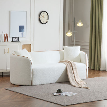 Coral - Curved Sofa, 3 Seater Noble House