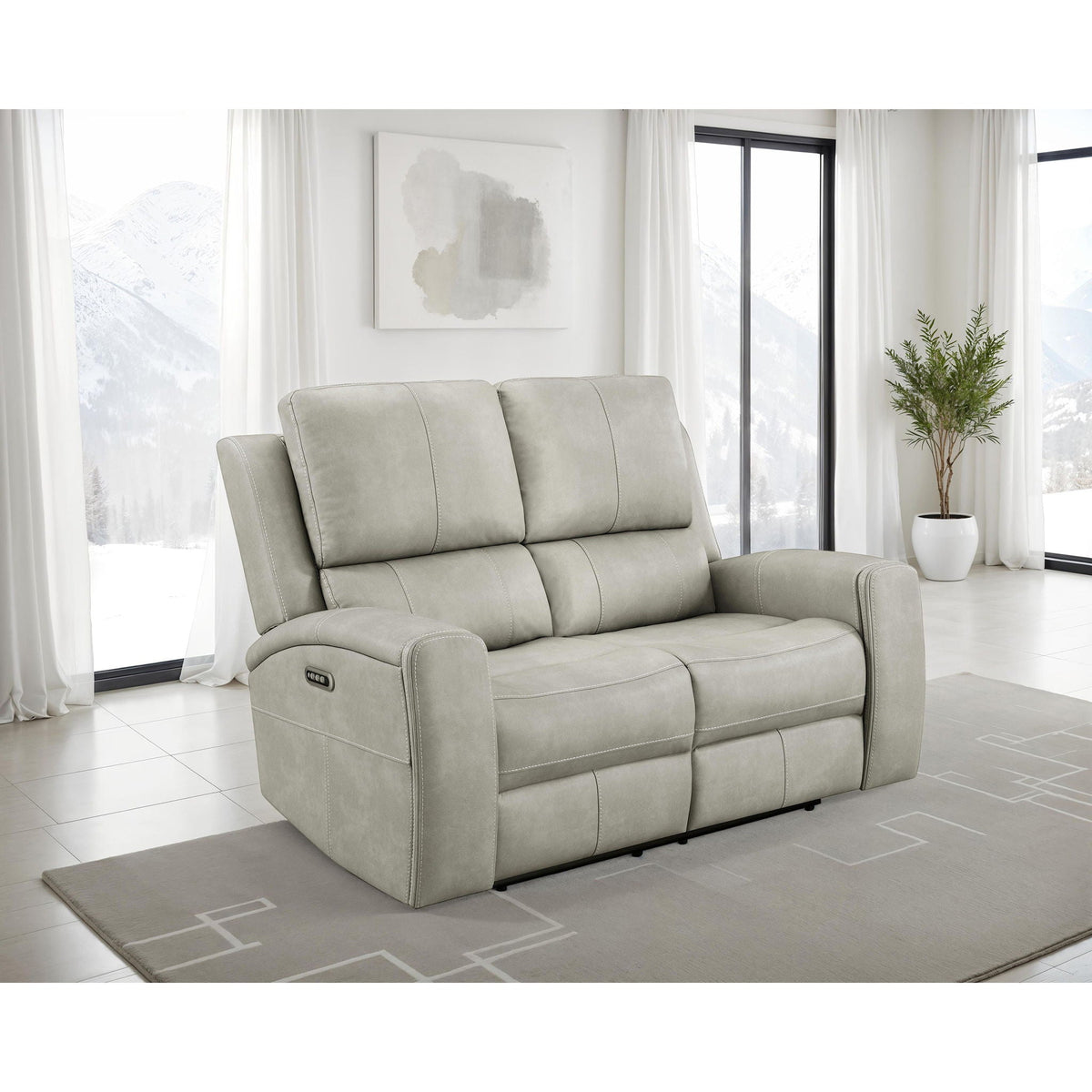 Boyce - Triple Power Reclining Loveseat With Independent Headrest Furniture Max