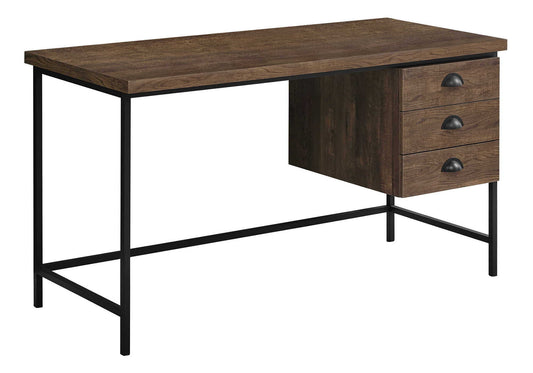 Computer Desk For Home Office, Laptop, 3 Storage Drawers, Contemporary & Moder 8th Street