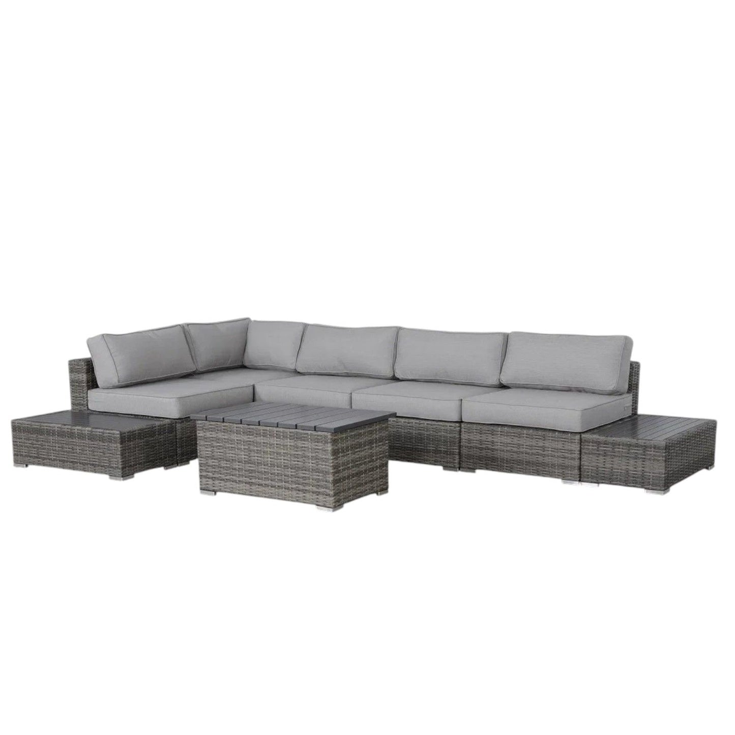 Sectional, Stylish Entertainment, Outdoor Living LSI Patio Furniture