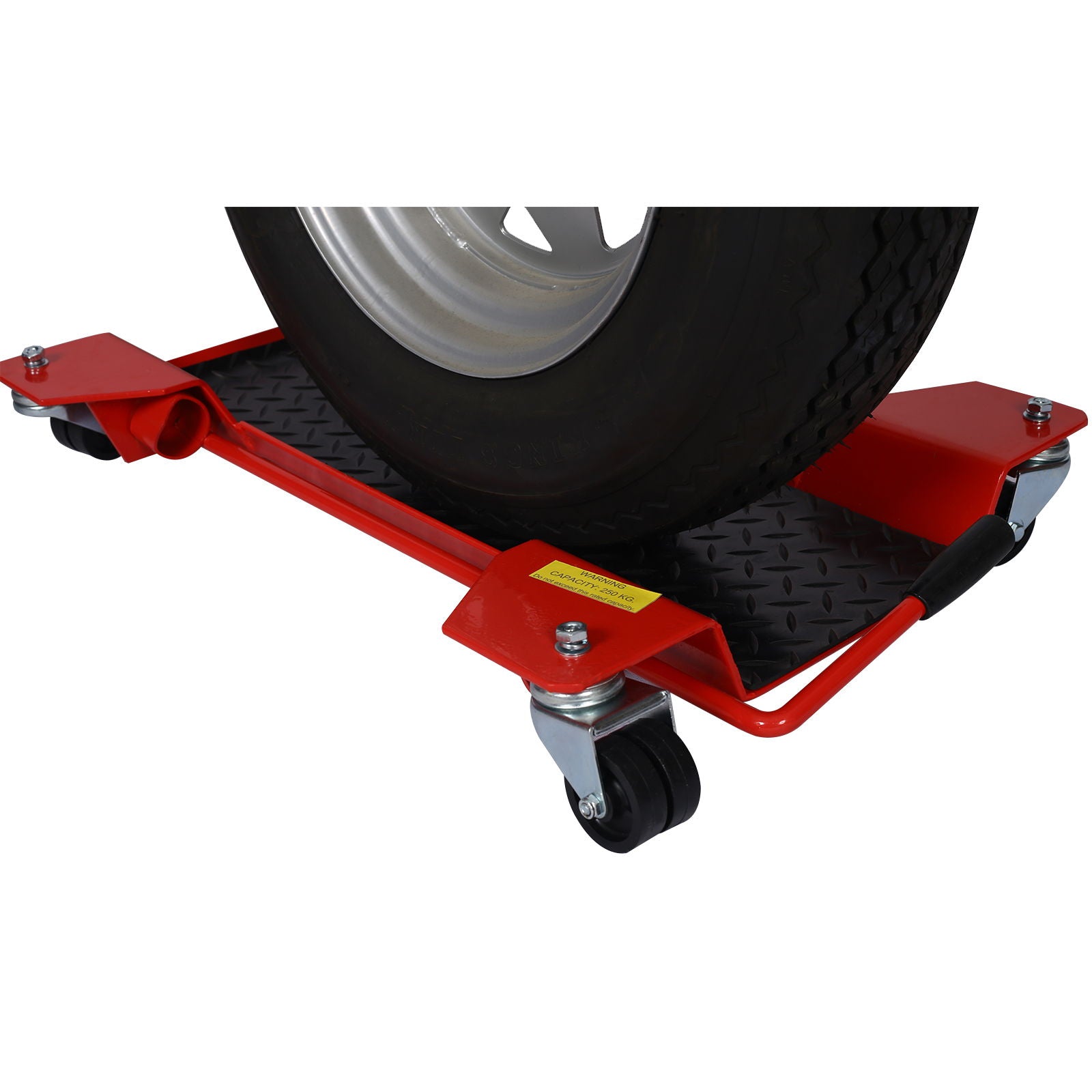 Metal Motorcycle Center Stand Move Dolly For Easy Bike Moving - Red Daily Nest