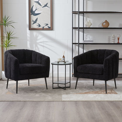 Vanity Barrel Accent Lounge Chair Home Essentials
