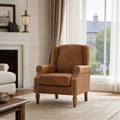 Decorative Chair With Stud Detailing Home Essentials