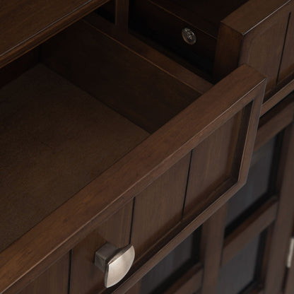 Acadian - Handcrafted Entryway Storage Cabinet Simpli-Home