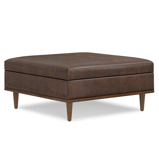 Shiloh - Multifunctional Square Storage Ottoman Simpli-Home