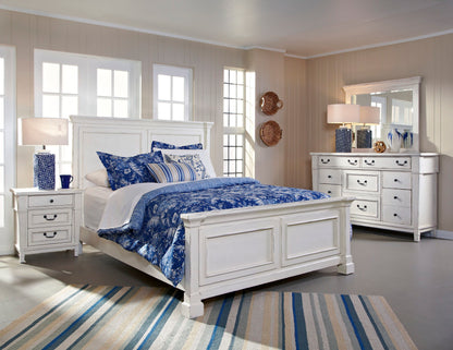 Coastal Panel Bed Emerald Home