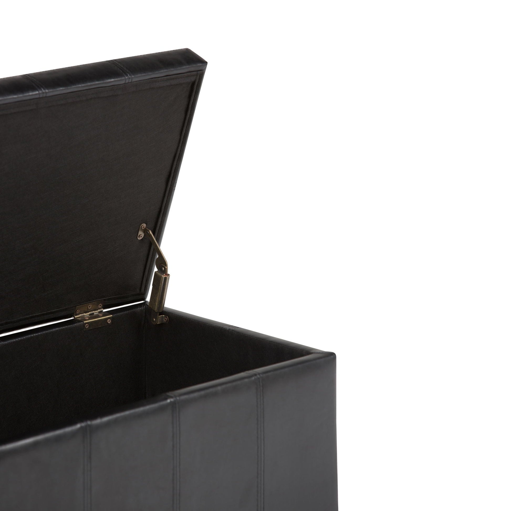 Amelia - Transitional Storage Ottoman Bench Simpli-Home