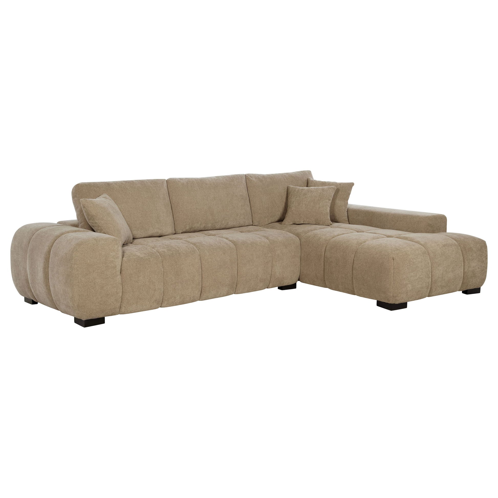 Plather - Sectional Chaise Sofa Furniture Max