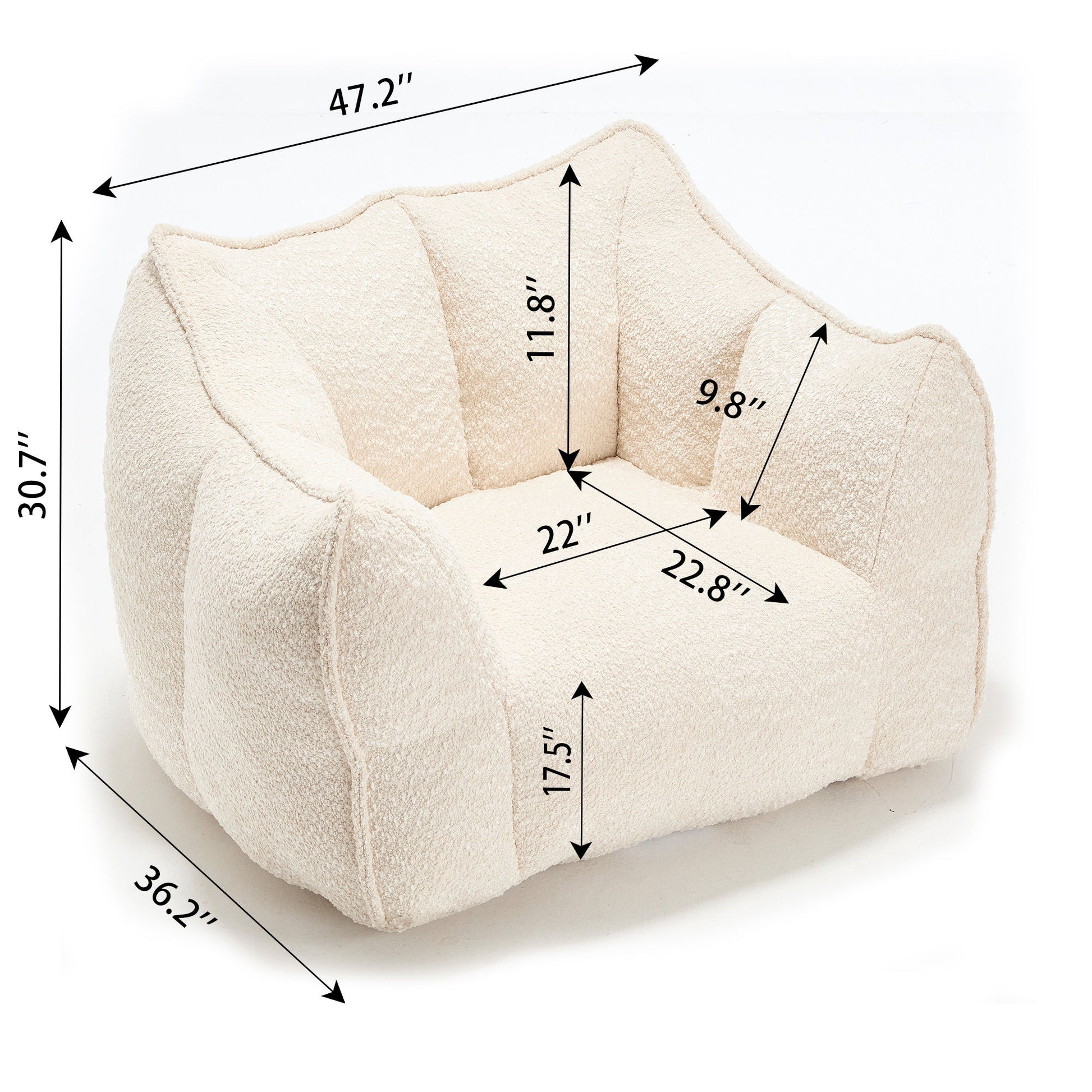 Comfortable Chenille Sofa Chairs With Highly Resilient Foam For Living Rooms And Bedrooms Home Essentials