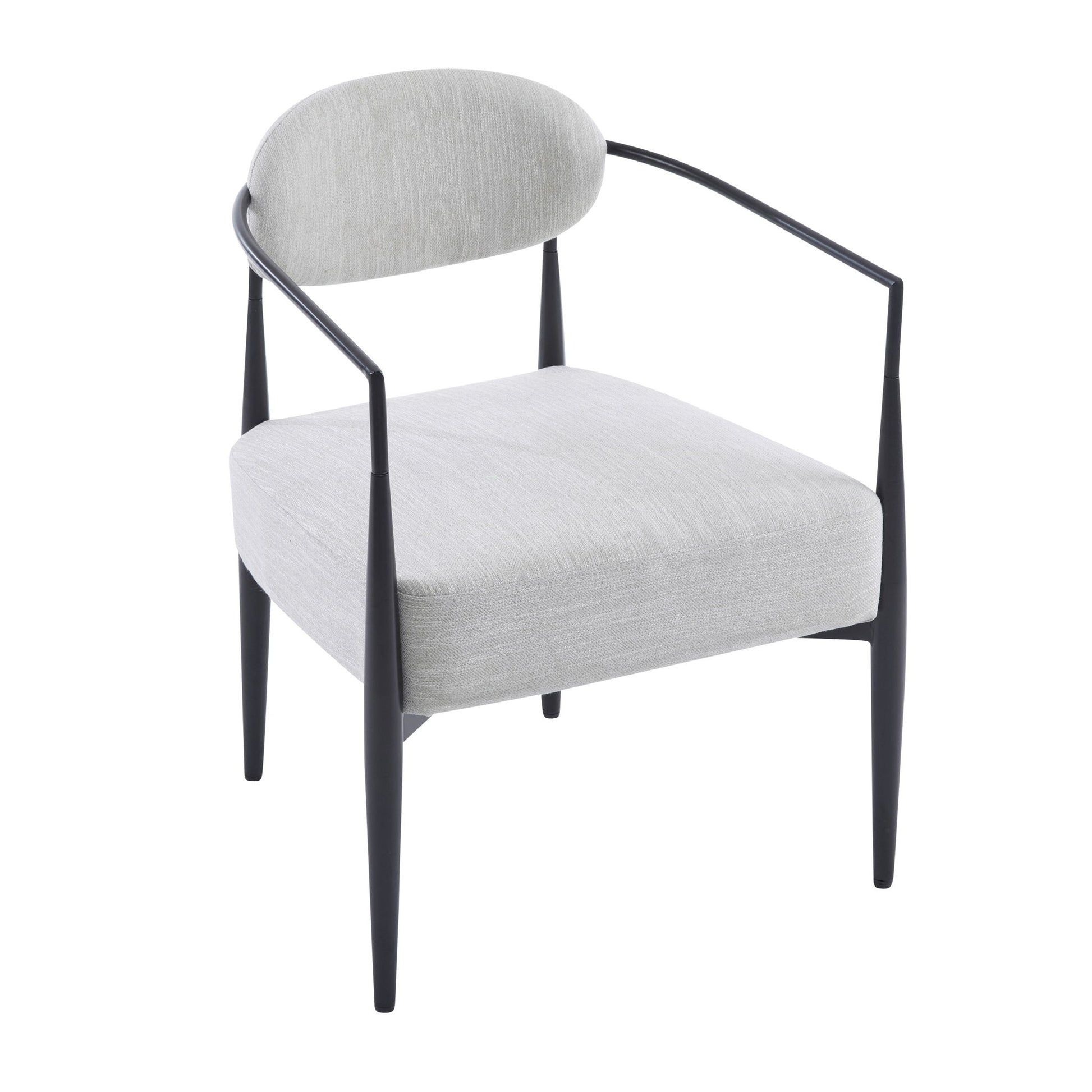 Modern Upholstered Accent Armchair With Pocket Spring Seat Noble House