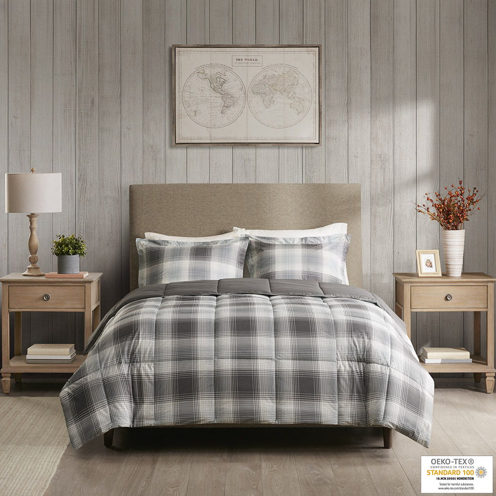 Woodsman - Comforter Mini Set - Gray