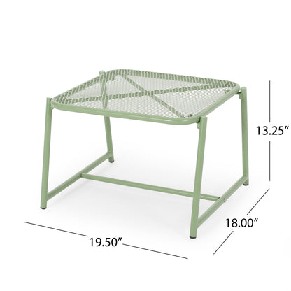 Kincaid - Modern Mesh Top Side Table Noble House