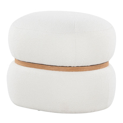 Cinch - Contemporary Pouf Ottoman Lumi Source