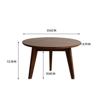 Center Low Coffee Table - Walnut Home Essentials
