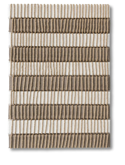 Woven Clay Rhythm - 32" x 47" Framed Wall Art Classy Art