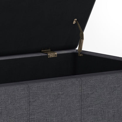 Dover - Upholstered Storage Ottoman Bench Simpli-Home