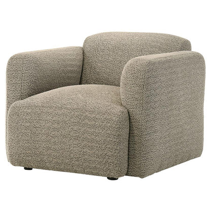 Dorset - Fabric Upholstered Round Track Arm Accent Chair Coaster Fine Furniture