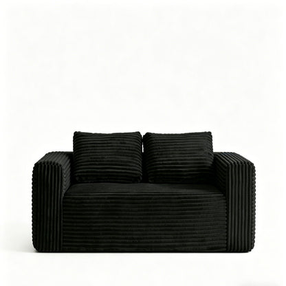 Cloud Loveseat Sofa Couch, 2 Seater Boneless Couch Home Essentials