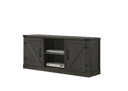 Salma - 58" Wide TV Stand With 2 Open Shelves And 2 Cabinets Lilola Home