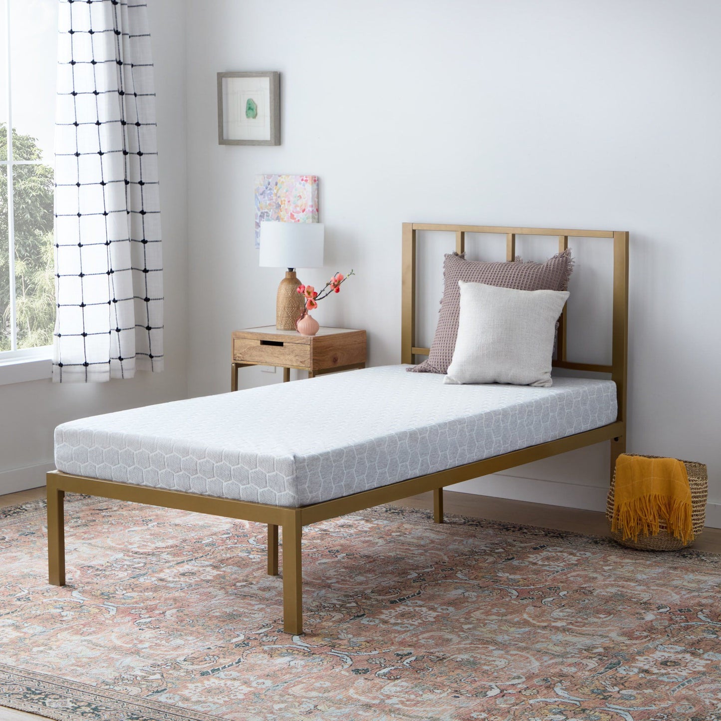Weekender - 6" Gel Memory Foam Mattress With Waterproof Cover - Twin Weekender