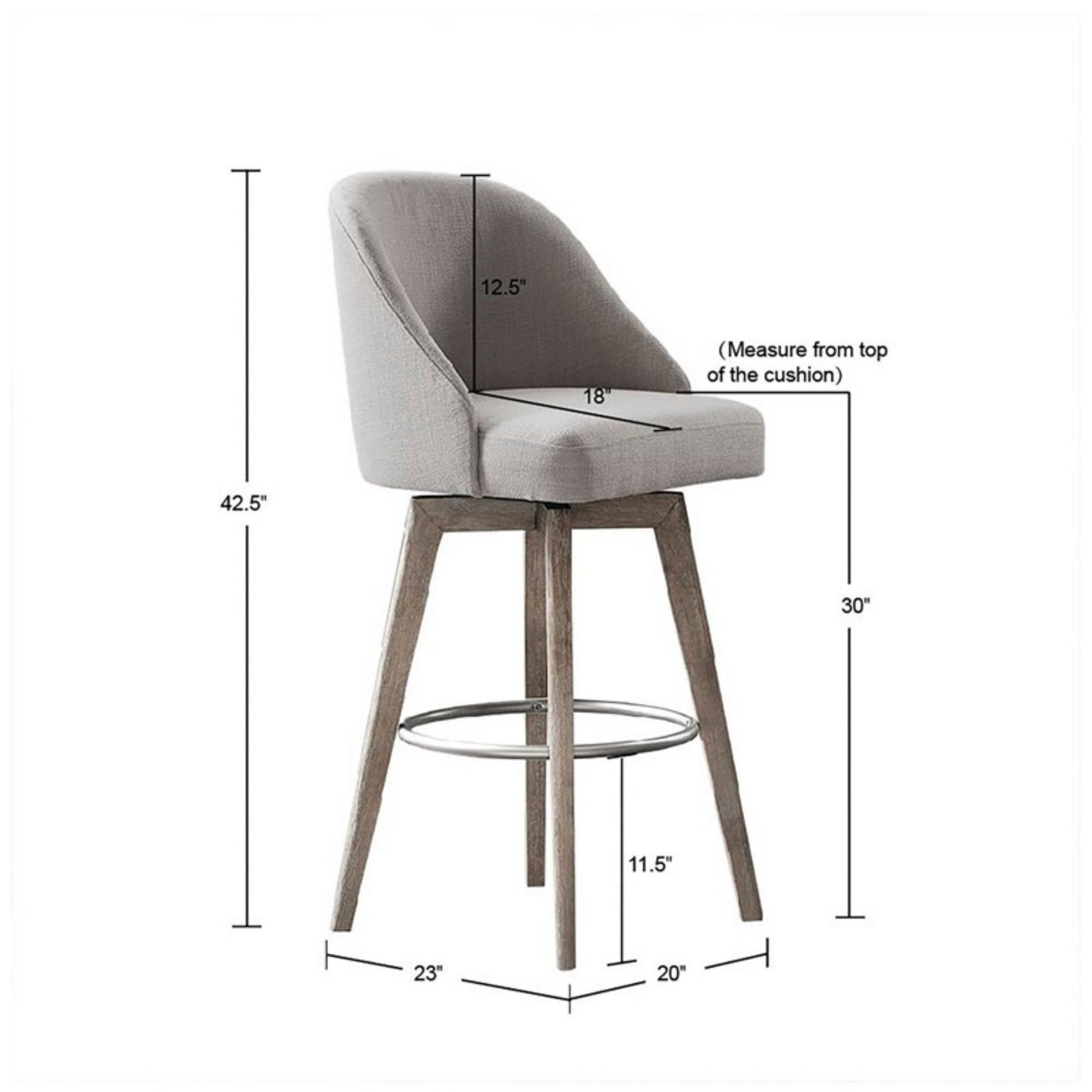 Pearce - Bar Stool With Swivel Seat JLA